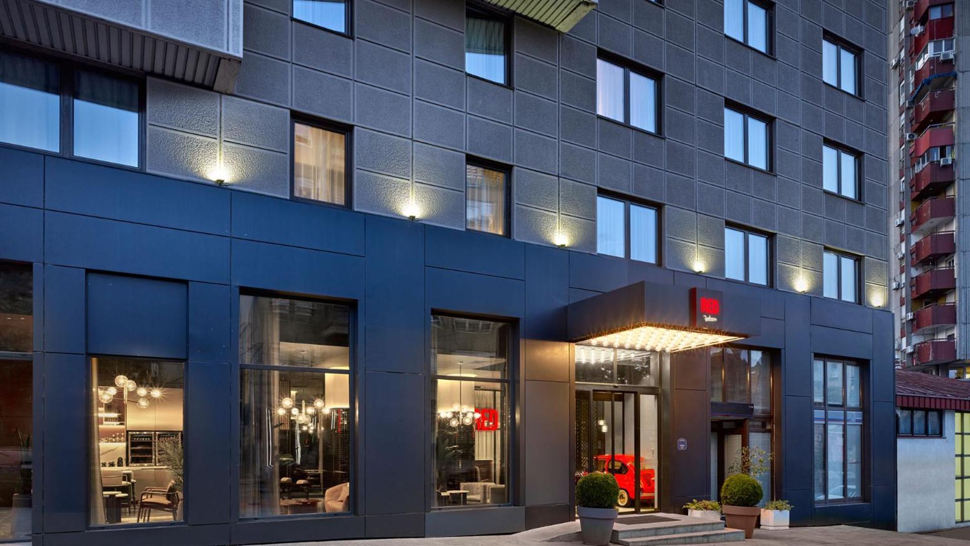 Radisson Red Belgrade Hotel Luaran gambar